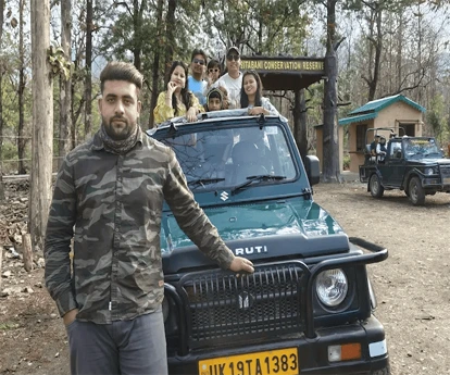 Corbett jeep safari driver